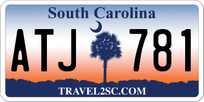 SC license plate ATJ781