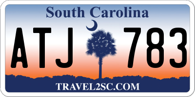 SC license plate ATJ783