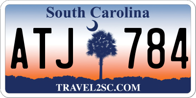 SC license plate ATJ784