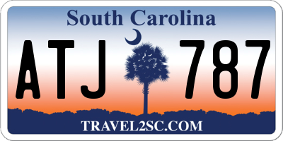 SC license plate ATJ787