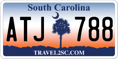 SC license plate ATJ788