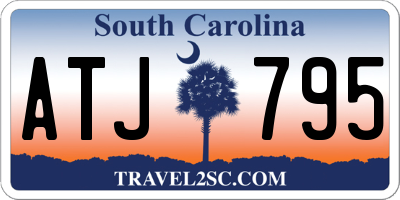 SC license plate ATJ795