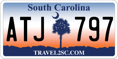 SC license plate ATJ797