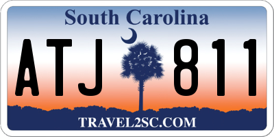 SC license plate ATJ811