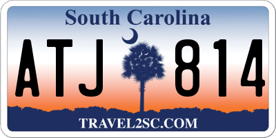 SC license plate ATJ814