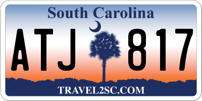 SC license plate ATJ817