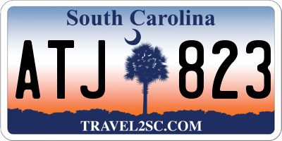 SC license plate ATJ823