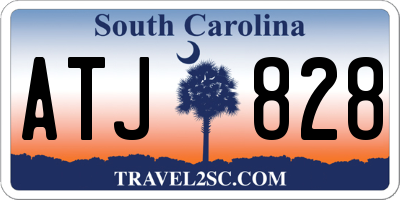 SC license plate ATJ828