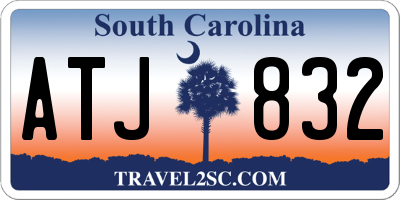 SC license plate ATJ832