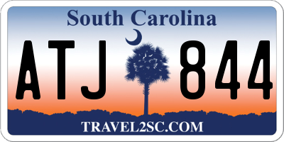 SC license plate ATJ844