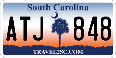 SC license plate ATJ848