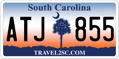 SC license plate ATJ855