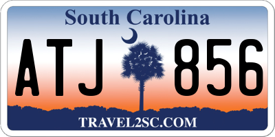SC license plate ATJ856
