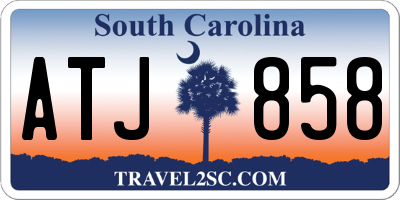 SC license plate ATJ858