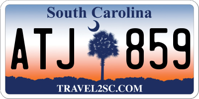 SC license plate ATJ859