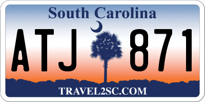 SC license plate ATJ871