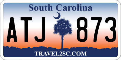 SC license plate ATJ873