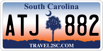 SC license plate ATJ882