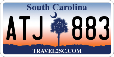 SC license plate ATJ883