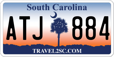 SC license plate ATJ884