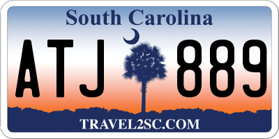SC license plate ATJ889