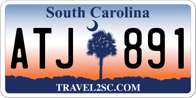 SC license plate ATJ891