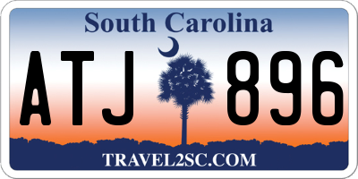 SC license plate ATJ896