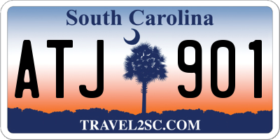 SC license plate ATJ901