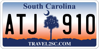 SC license plate ATJ910