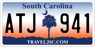 SC license plate ATJ941