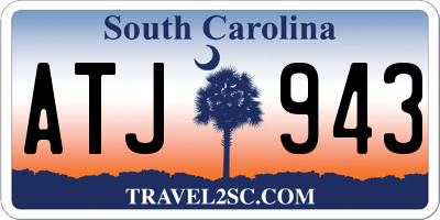 SC license plate ATJ943