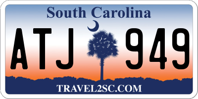 SC license plate ATJ949