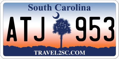 SC license plate ATJ953
