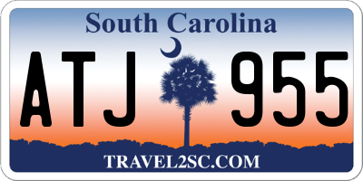SC license plate ATJ955