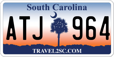 SC license plate ATJ964