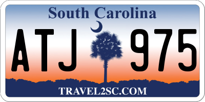 SC license plate ATJ975