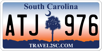 SC license plate ATJ976