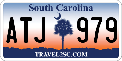 SC license plate ATJ979