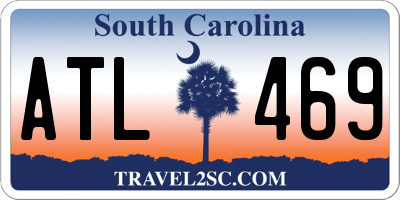 SC license plate ATL469