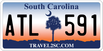 SC license plate ATL591