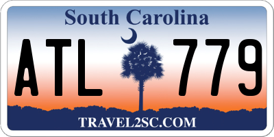 SC license plate ATL779