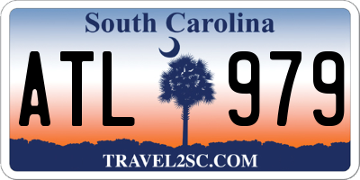 SC license plate ATL979