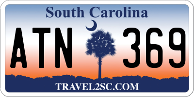 SC license plate ATN369