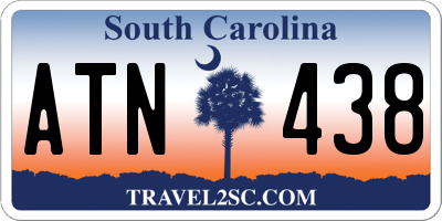 SC license plate ATN438