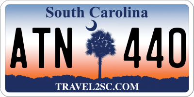 SC license plate ATN440
