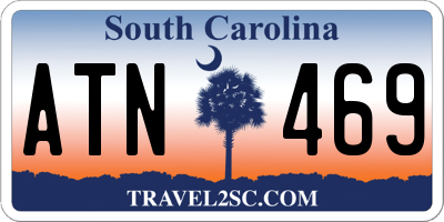 SC license plate ATN469