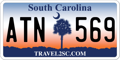 SC license plate ATN569