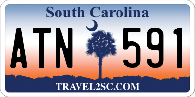 SC license plate ATN591