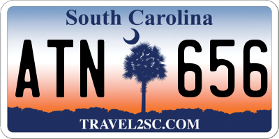 SC license plate ATN656