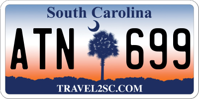 SC license plate ATN699